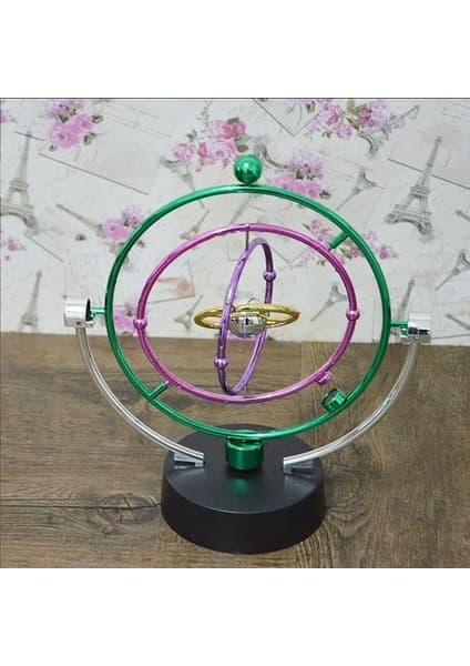 Modern Mıknatıslı Dönen Küre 22.5 cm Dekoratif
