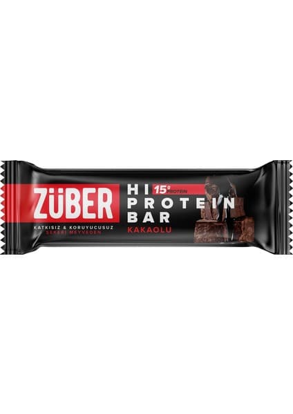 Tr Züber Yüksek Protein Bar Kakaolu x