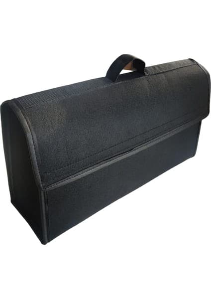 Tr Araç Bagaj Çantası Oto Bagaj Düzenleyicisi Organizer Siyah 50X20X15CM Su Geçirmez Ithal Keçe