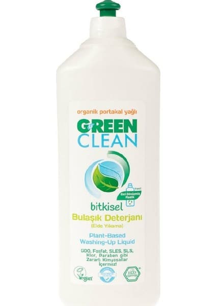Green Clean Organik Portakal Yağlı Bulaşık Deterjan 730