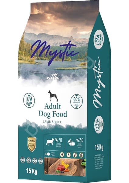 Mystic Mystic Az Tahıllı Yetişkin Köp. Maması Kuzu