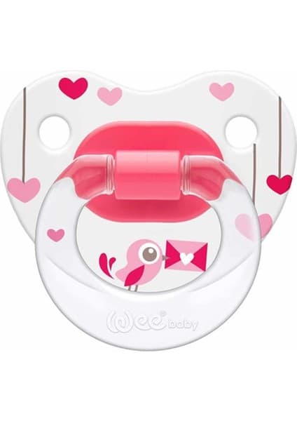 Wee Baby Desenli Damaklı No 2 Emzik 6-18