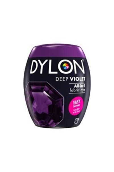 DYLON Pod Koyu Mor- Deep Violet- Pod Fabric Dye With Salt - Kumaş Boyası / Giysi