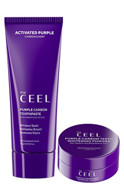 Mor Karbon Diş Beyazlatma Seti (Mor Karbon Diş Macunu 75 Gr + Mor Karbon Diş Tozu 50 Gr)