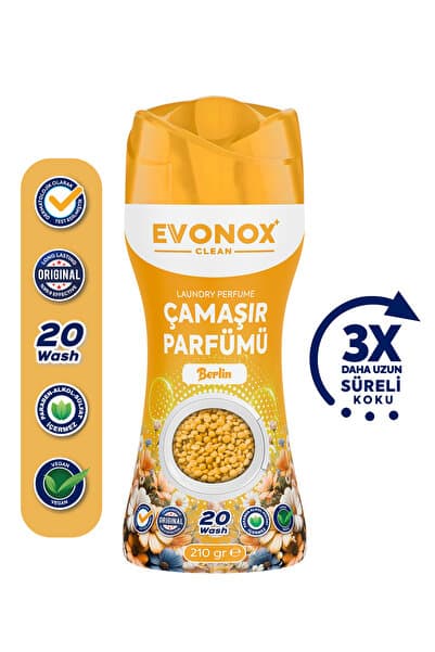 Clean Granül Çamaşır Parfümü & Çamaşır Yumuşatıcı Berlin 210 gr