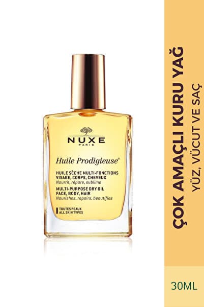 Nuxe Çok Amaçlı Kuru Yağ (Yüz, Vücut, Saç) 30 ml