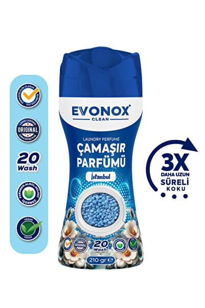 Clean Granül Çamaşır Parfümü & Çamaşır Yumuşatıcı İstanbul 210 gr