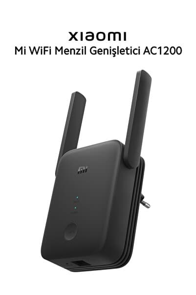 Xiaomi WI-FI RANGE EXTENDER AC1200 SIYAH(Xiaomi Türkiye Garantili)
