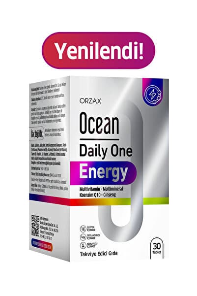 Ocean Orzax Daily One Energy Ginseng CoQ10 30 Tablet