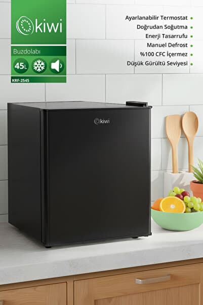 Kiwi KRF-2545 | Mini Buzdolabı 45 Lt Kapasite & Enerji Tasarruflu