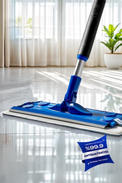 Ultrafiber Tekli Mop Set – Derin Temizlik İçin Islak Mop Bezi