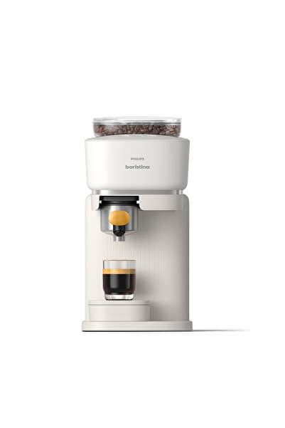 Baristina Serisi Espresso Makinesi, 16 Bar Basınç, Kompakt, Beyaz, BAR300/03