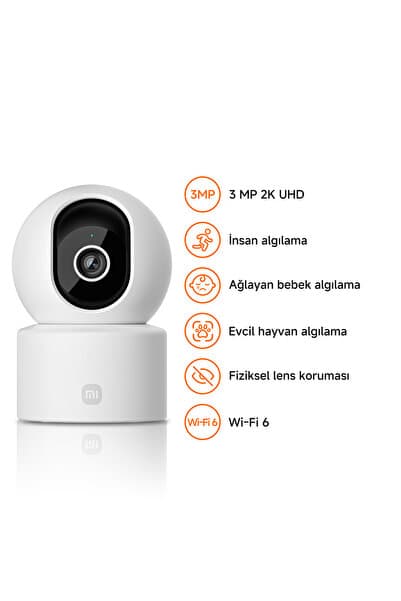 Smart Camera C302 - Akıllı Ev Kamerası (Xiaomi Türkiye Garantili)