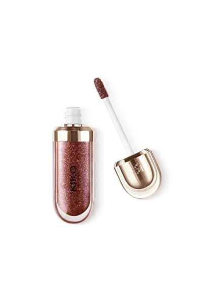 KIKO Dudak Parlatıcısı-3D Hydra Lip Gloss Limited Edition-44 Disruptive Brown-Besleyici ve Nemlendirici