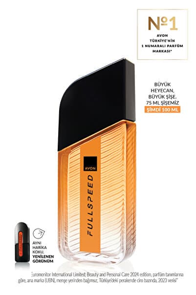 Avon Full Speed Erkek Parfüm Edt 100 Ml.