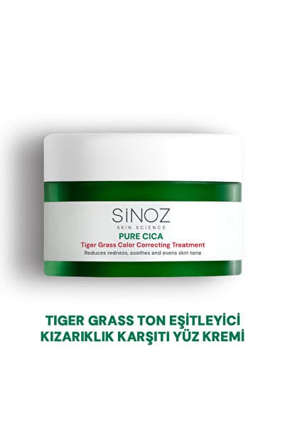Pure Cica Tiger Grass Anında Ton Eşitleyici Onarıcı Yüz Bakım Kremi 15 ml