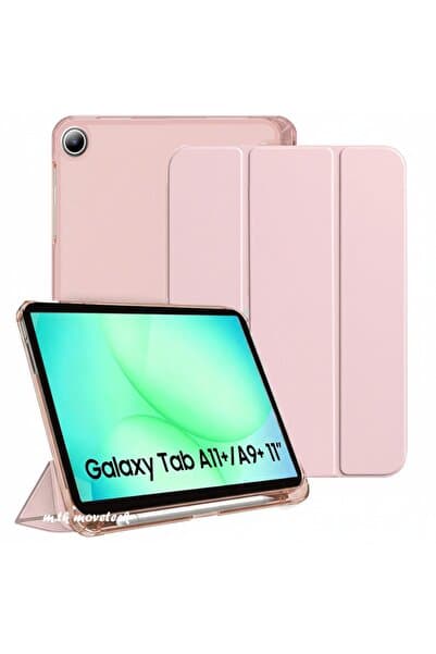m.tk moveteck Samsung Galaxy Tab A11 Plus/A9 Plus 11 Inç Kılıf Smart Uyku Modlu Standlı Renkli Kapaklı Sm-x230