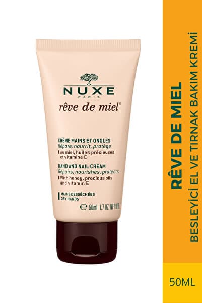 Nuxe Rêve de Miel Besleyici ve Onarıcı El ve Tırnak Bakım Kremi