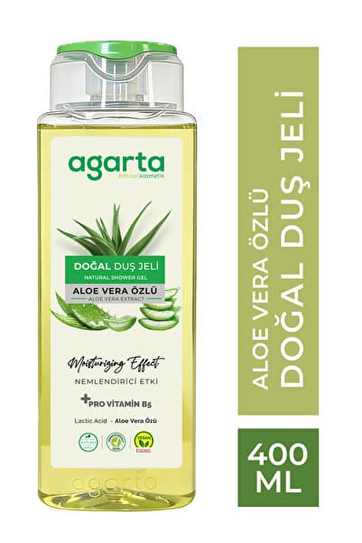 Agarta Doğal Aha Aloe Vera Duş Jeli 400 Ml