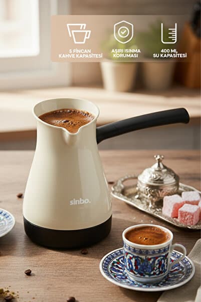 SCM-2951 Elektrikli Kahve Makinesi Cezve
