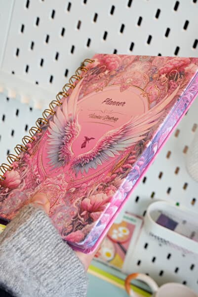 Victoria's Journals A5 Spiralli Süresiz-Motivasyon Sayfalı-Haftalık Planlayıcı Ajanda