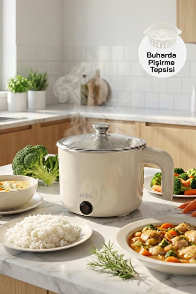 Sinbo SCO-5063 Çok Fonksiyonlu Pişirici-Yumurta Pişirici