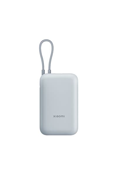 Power Bank Entegre Kablo 10000mAh 22.5W BHR9073GL - Buz Mavisi