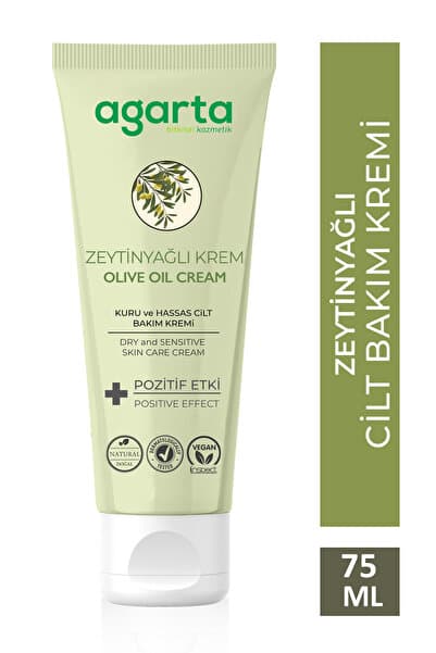 Agarta Doğal Zeytinyağlı Nemlendirici El Ve Vücut Bakım Kremi 75 ml