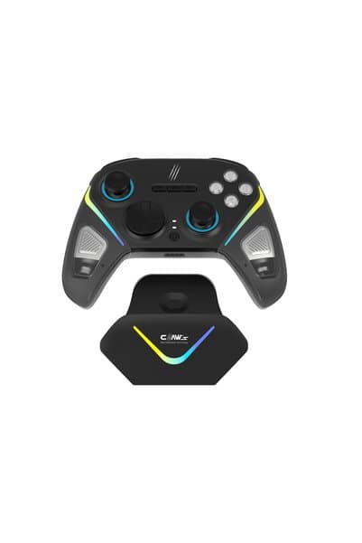 Claw's Tactical Combat 2.4 Ghz/BT Çift Kablosuz Mod - RGB Şarj Standı - 18 Tuşlu Gamepad