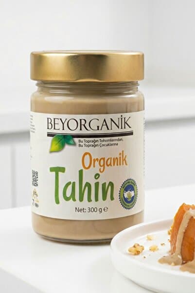 ORGANİK Tahin 300gr (SALMONELLA ve PESTİSİT ANALİZLİ)