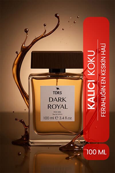 TDRS Dark Royal Ozonik Özel Seri Uzun Süre Kalıcı 100 ML EDP Erkek Parfüm
