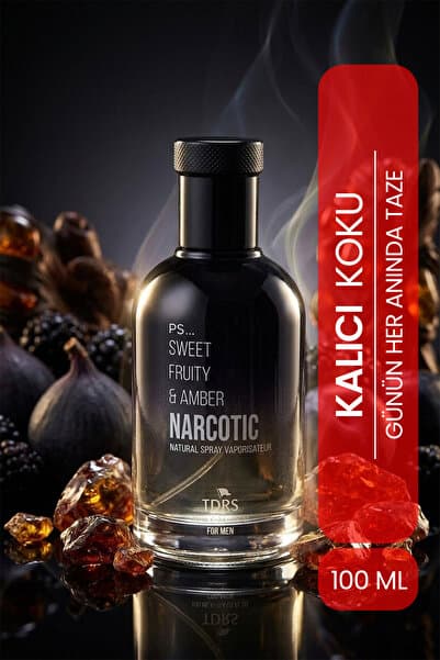 TDRS Narcotic 100 ML Bergamot Özel Seri Uzun Süre Kalıcı Erkek Parfüm