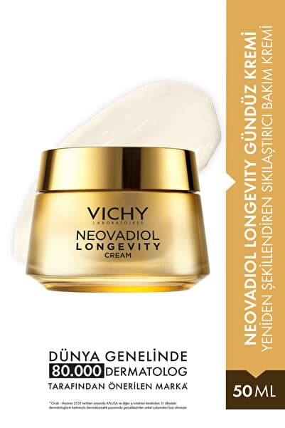 Vichy Neovadiol Longevity Yeniden Şekillendiren Sıkılaştırıcı Gündüz Bakım Kremi 50ml