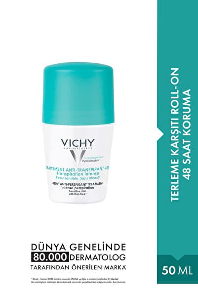 Vichy Terleme Karşıtı Deodorant Yoğun Terleme 50ml