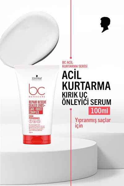 Bonacure Bc Clean Acil Kurtarma Kırık Uç Önleyici Serum 100ml