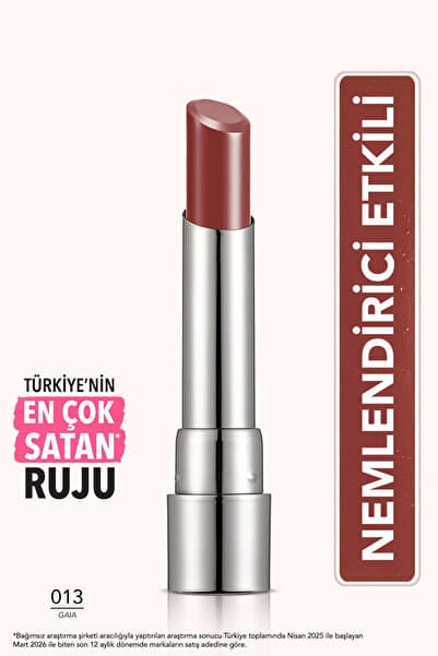 Flormar Nemlendirici Parlak Ruj- Sheer Up Lipstick - 013 Gaia - 8682536012119
