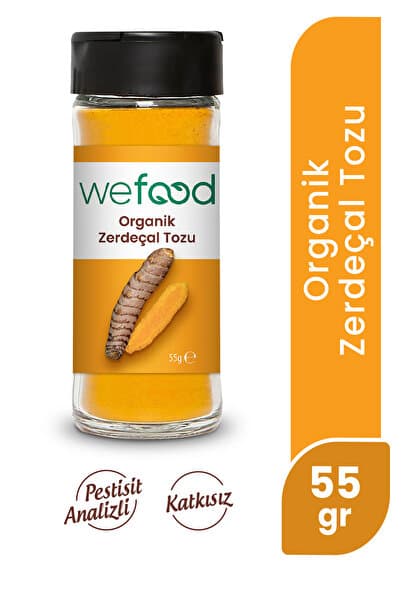 Wefood Organik Zerdeçal Tozu 55 gr