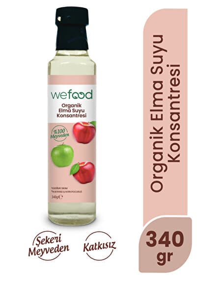 Wefood Organik Elma Suyu Konsantresi 340 ml