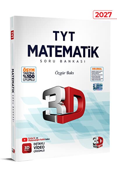 3D Yayınları TYT Matematik Soru Bankası