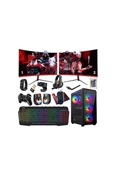 TURBOX Tx1939 i5 4440 16GB Ram 256GB SSD 4GB GT740 23.6 DUAL Monitör Oem Paket