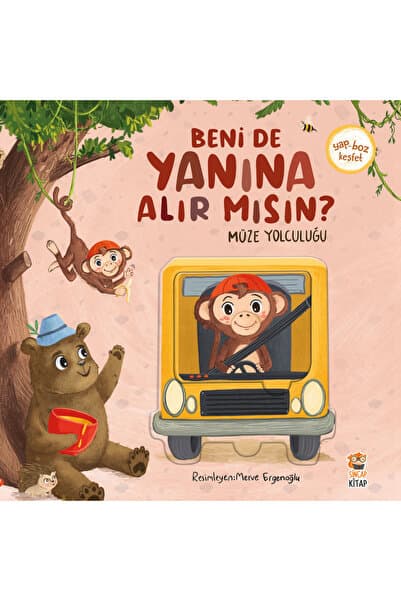 Sincap Kitap Beni de Yanına Alır mısın? Müze Yolculuğu -Yapboz Kitap Keşfet Eğlen Öğren 2-4 Yaş