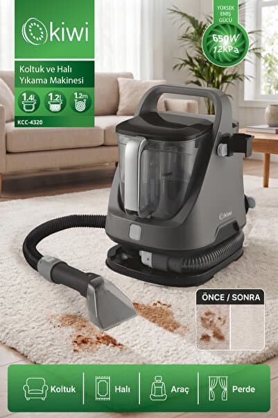 Kcc-4320 Koltuk Ve Halı Yıkama Makinesi Siyah