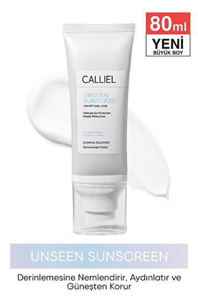 CALLİEL Görünmeyen, Şeffaf & Doğal Bitişli Nemlendirici Etkili 50 SPF Makyaj Bazı 80 Ml
