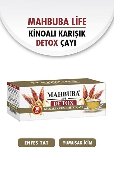 Mahbuba Kinoalı Karışık Bitki Çayı 1 Aylık - ( 30 Kullanım ) Net 60gr