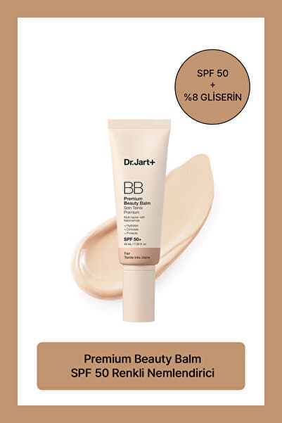 Dr.Jart+ Premium Beauty Balm SPF50+ Renkli Nemlendirici - 00 Fair 40ML