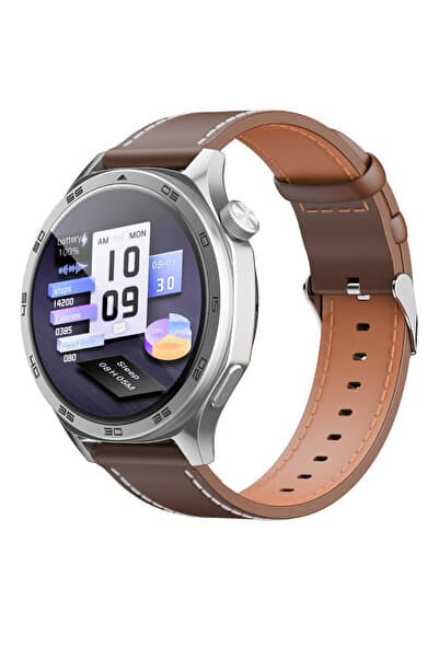 Havit M9063 1.46'' TFT HD Ekran Akıllı Saat - Bluetooth Arama, Metal Kasa - Titanyum
