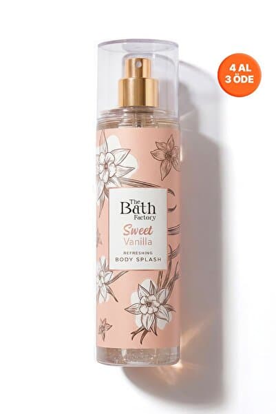THE BATH FACTORY Sweet Vanilla Vücut Spreyi 200 ml