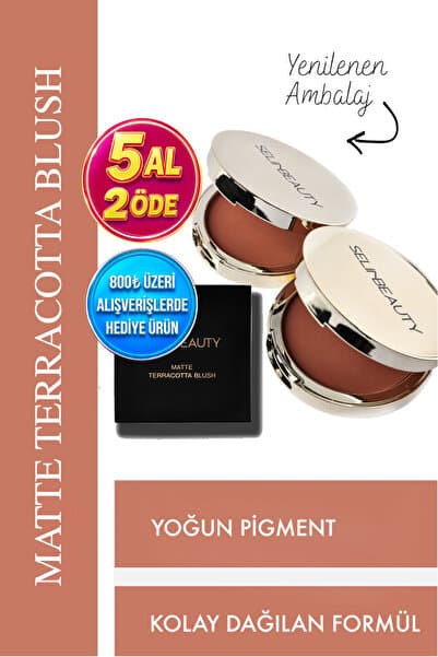 SELİNBEAUTY Matte Terracota Blush