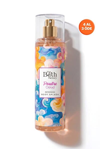 THE BATH FACTORY Poudre Cloud Vücut Spreyi 200 ml