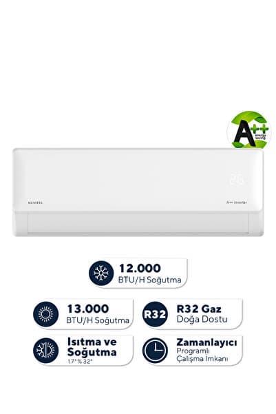 KUMTEL Hinoki KMSAC-12 12.000 Btu A++ Inverter Duvar Tipi Split Klima (Montaj Dahil)